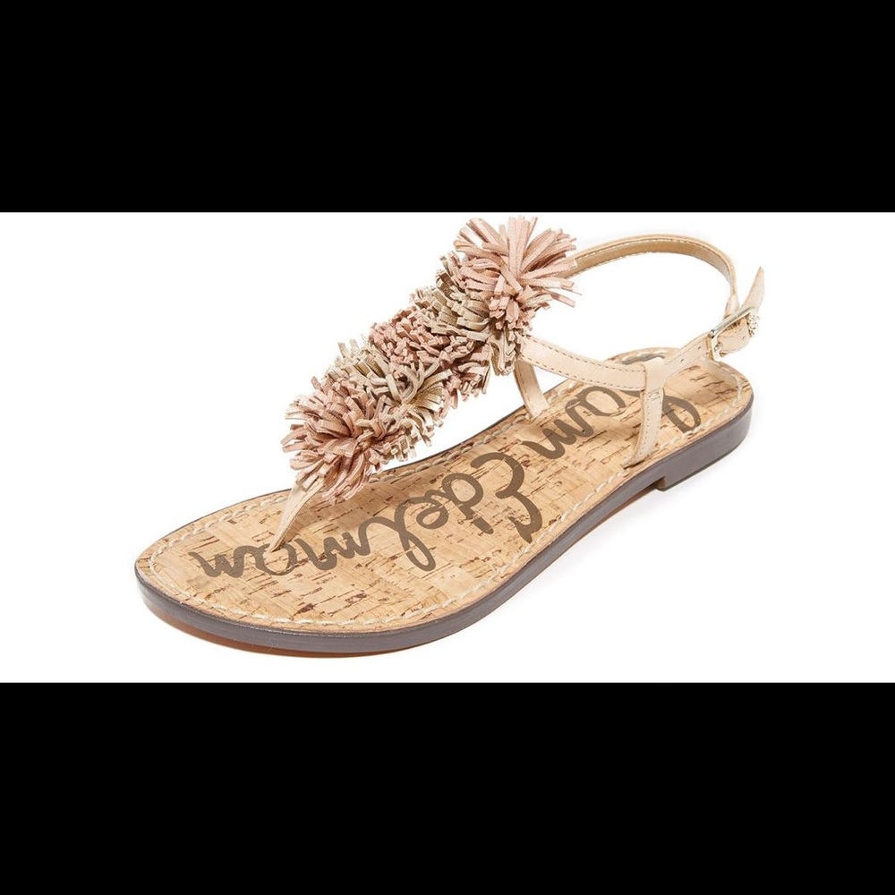 Brand New Sam Edelman Gates Pom Pom Sandals